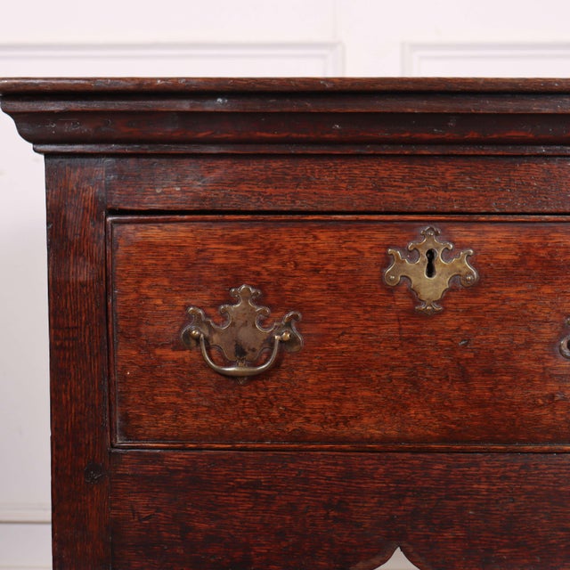 English Oak Dresser Base For Sale - Image 6 of 12