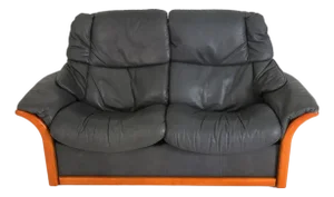 Ekornes Stressless Eldorado Leather Loveseat