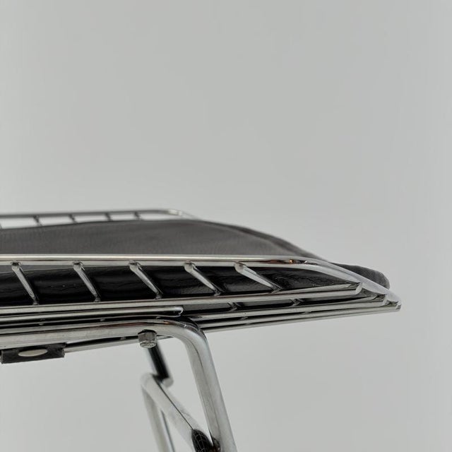 Mid-Century Wire Chrome Side Chair by Harry Bertoia, Germany, 1980s For Sale - Image 13 of 18