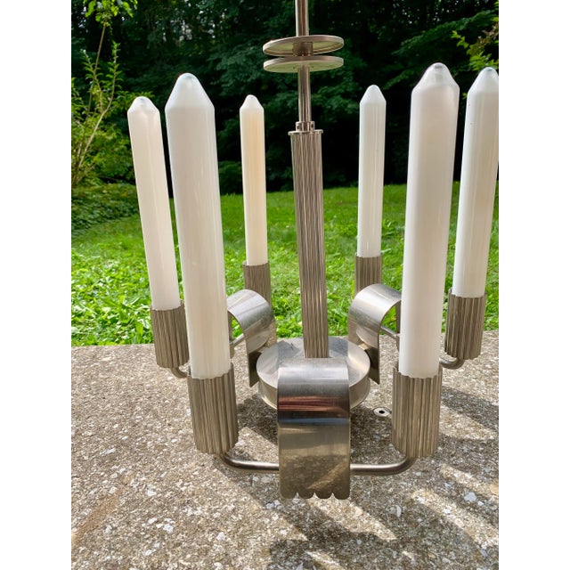 Vintage Art Deco Chandelier, 1930 For Sale - Image 17 of 18