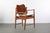 Arne Vodder Sculptural Chairs with a Cane Back and Brass Detailing Denmark - Set of 4 For Sale - Image 11 of 13