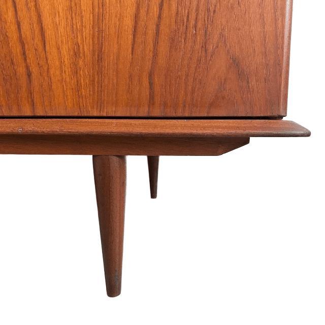 Brown Mid-Century Danish Duotone Wardrobe, 1960s For Sale - Image 8 of 12
