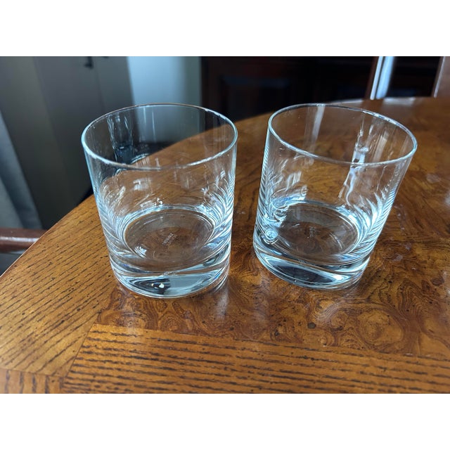 Set of 2 Schott Zwiesel crystal tumblers, pattern “Convention”. Perfect for whiskey, cocktails, or everyday use. Made from...