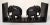Asian Style Early 20th Century Black Ebony Hand Carved Wood Bone Elephant Bookends Pair For Sale - Image 4 of 12