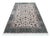 Indo Persian Tabriz rug, hand knotted in India from 100% wool with silk highlights. Measuring 6’1” x 9’, the rug features...