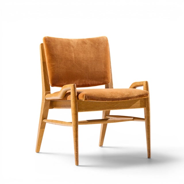 John Keal for Brown Saltman Mid Century Bleached Mahogany Dining Chairs - Set of 6 For Sale - Image 10 of 17