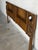 Brutalist Attributed Lane Brutalist King Headboard Wood Bed Frame With Integrated Lights 1960s For Sale - Image 3 of 10
