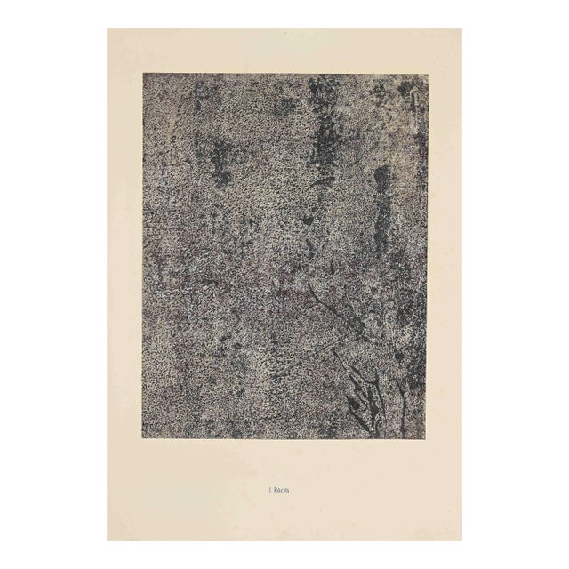 Jean Dubuffet - Recits - Original Lithograph - 1959 For Sale