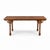 Brown Ming Style Carved Walnut Draw Leaf Altar Console Tables by Drexel, Pair For Sale - Image 8 of 9