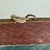 Antique Primitive Distressed Wall Mirror in Wood Frame With Wiggly Design For Sale - Image 4 of 7