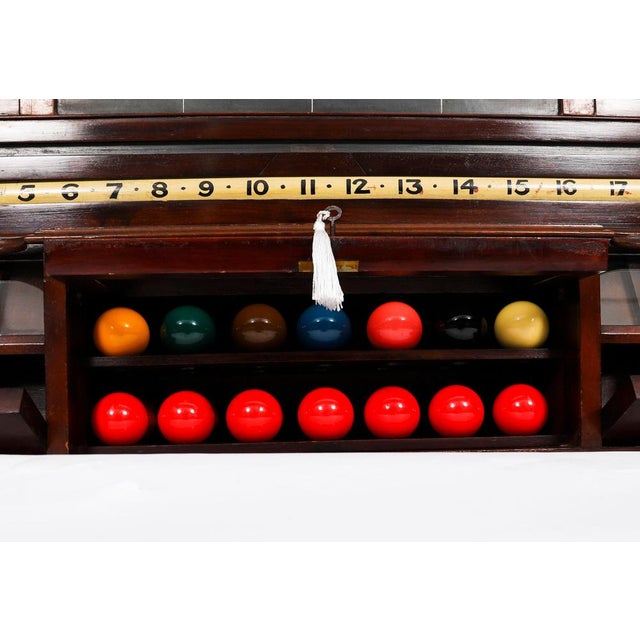 Antique Victorian Billiard Snooker and Life Pool Scoreboard, 1800s For Sale - Image 15 of 18