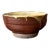 Vintage Original Studio Pottery Drip Glaze Bowl For Sale