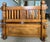 excellent vintage condition jati wood Javanese Indonesian style bench, unaltered original condition, strong & sturdy. very...