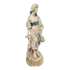 Late 19th Century French Maiden Sculpture