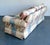 Vintage Cowton and Tout “Tortola Seashells” Printed Three Seat Sofa For Sale - Image 11 of 12