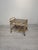 Scandinavian Rattan, Raffia and Glass Serving Cart, 1960s For Sale - Image 6 of 14