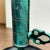 Vintage Oxidized Brass Candlestick With Candle Push Handle For Sale - Image 9 of 12