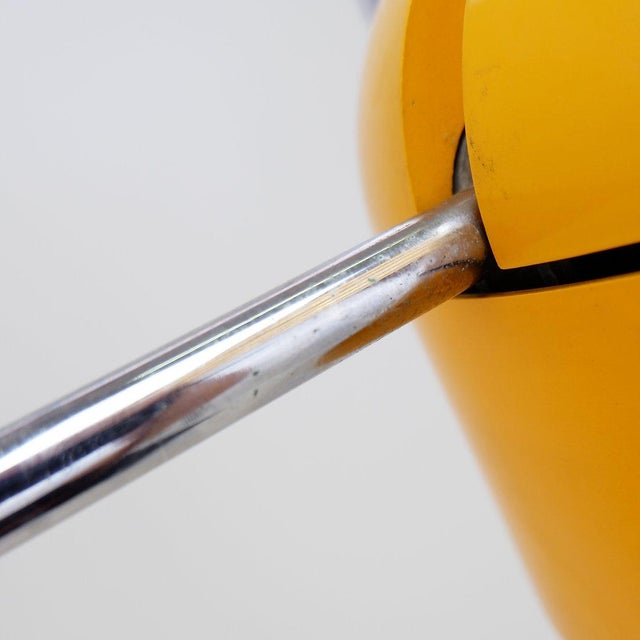 Space Age Yellow Wall Lamp by Arnold Berges for Staff Germany, 1970s For Sale - Image 14 of 17