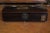 Wood Chinese Black Lacquer Leather Table Chest For Sale - Image 7 of 7