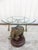 Maitland Smith Bronze Elephant Glass Side Table For Sale - Image 15 of 18