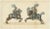 Paper Litho of Knights in Jousting Armor on Caparisoned Horses, 1842, Paper For Sale - Image 7 of 7