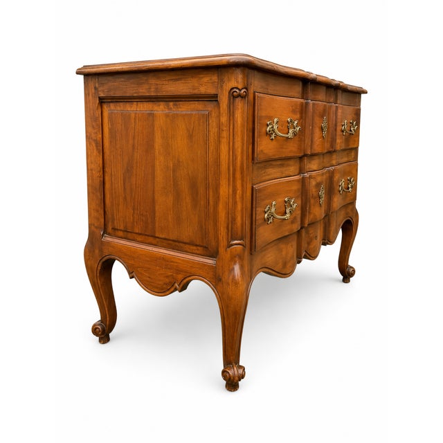 1920s Louis XV Crossbow-Shaped Commode, 1920s For Sale - Image 5 of 10
