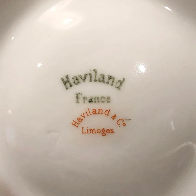 Late 20th Century Late 20th Century Haviland Limoges Porcelain Oyster Plate For Sale - Image 5 of 5
