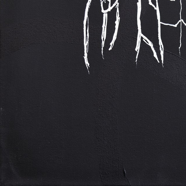 Textile Schematic_17 - Original Contemporary Neo-Expressionist Mixed Media Painting on Canvas by Soren Grau For Sale - Image 7 of 9