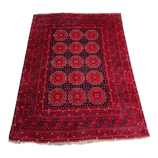 Vintage Turkmen Ersari Rug - 6'8x8'9 For Sale