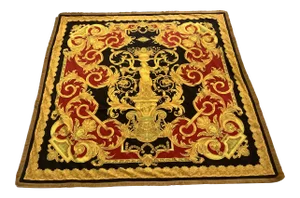 Vintage Atelier Versace Fabric Custom Made Velvet Throw