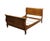 ETHAN ALLEN Country French Collection Solid Birch Full Size Sleigh Bed 26-5611 - Fruitwood Finish Headboard: 42.5" High...