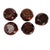 1940s 1940s Red Wing Provincial Oomph Covered Casseroles, Set of Five For Sale - Image 5 of 7