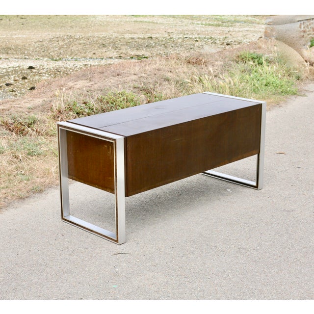 Wood Vintage Sideboard by Claude Gaillard, 1970s For Sale - Image 7 of 18