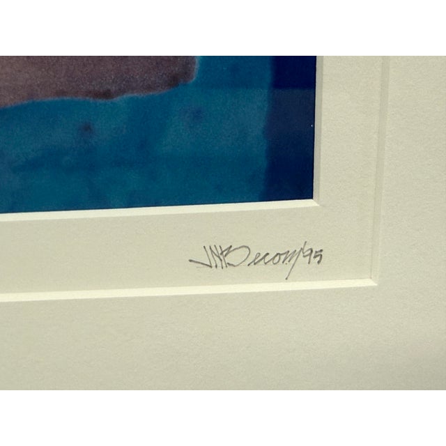 Wood Jeffrey Becom Maya Color Pomegranate Ltd. Ed. Photograph, Signed For Sale - Image 7 of 12