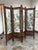 Chinese Chinese Four Panel Folding Screen, Vintage For Sale - Image 3 of 12