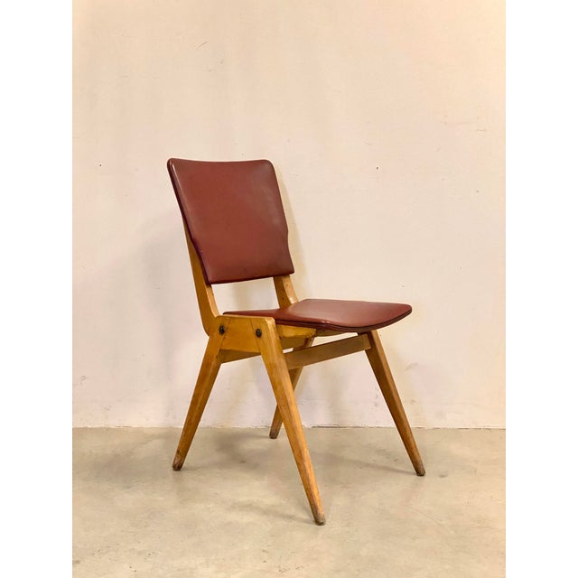 Wood Mid-Century Beech Dining Chairs, 1960s, Set of 4 For Sale - Image 7 of 18