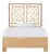 Chippendale Platform Bed Twin Extra Long - Natural For Sale