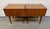 Mid-Century Walnut and Brass Night Stands by Furnette Furniture Company For Sale In New York - Image 6 of 17