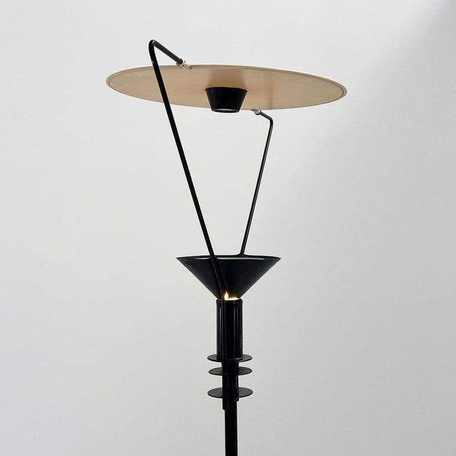 Postmodern Polifemo Floor Lamp by Carlo Forcolini for Artemide, 1980s For Sale - Image 3 of 10