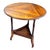Victorian Triangular Rosewood Late Victorian Drop Leaf Table - Late 19th Century For Sale - Image 3 of 12