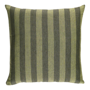 Schumacher Hanson I/O Stripe 18" Pillow In Green