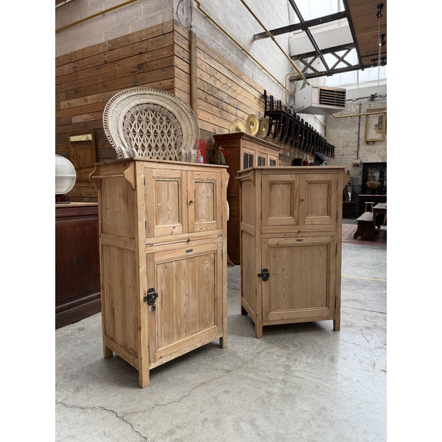 Boarding School Cabinets, Set of 2 For Sale - Image 13 of 13
