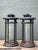 Vintage Wrought Iron Lanterns - A Pair For Sale - Image 9 of 12