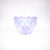 1960s Water Lily Crystal Glass Bowl by Aimo Okkolins for Riihimäen Lasi, 1960s For Sale - Image 5 of 5