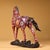 Late 20th Century Gilt Bronze Cloisonné Enamel Horse Figure on Rockwork Base For Sale - Image 5 of 10