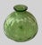 Mid-Century Modern Vintage Empoli Green Glass Thumbprint Vase For Sale - Image 3 of 6