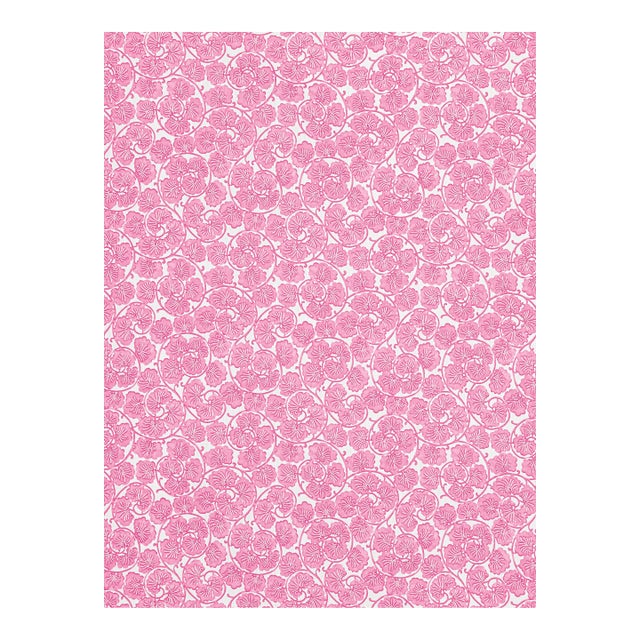 Sample - The House of Scalamandré May Fabric, Azalea For Sale