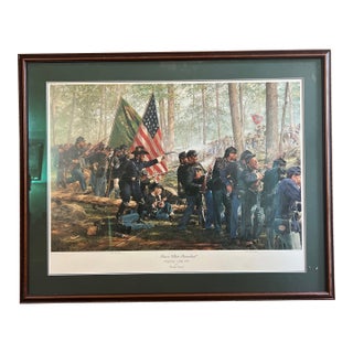 Original Print Numbered Signed Framed by American Artist Bradley Schmeht Titled Fierce When Proooked Made in 1970 For Sale