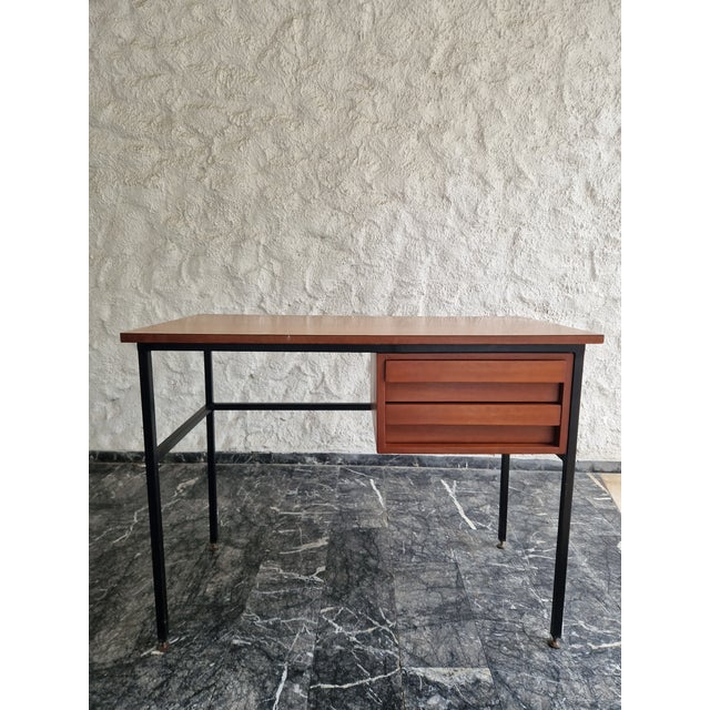 Mid-Century Teak and Formica Desk, 1960s For Sale - Image 16 of 18