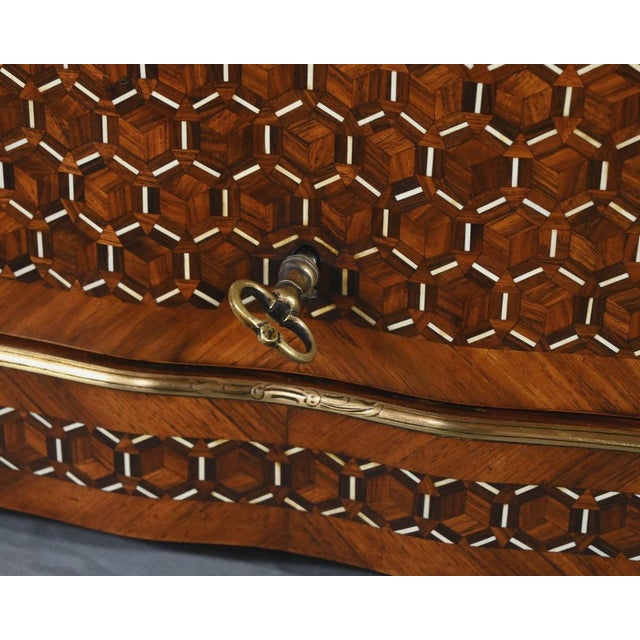 Brown Mid-19th Century Napoleon III Marquetry Liqueur Cellar For Sale - Image 8 of 18